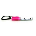 8 Ml Hand Sanitizer Spray w/ Carabiner - Pink